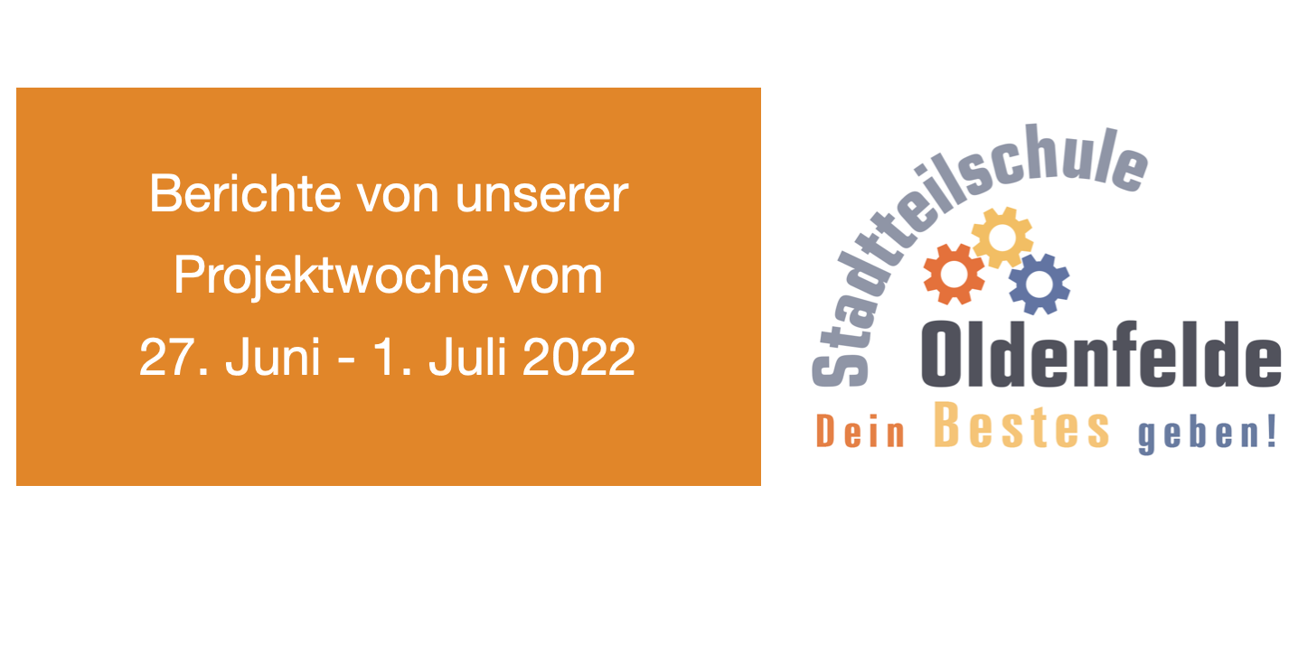 Berichte von unserer Projektwoche