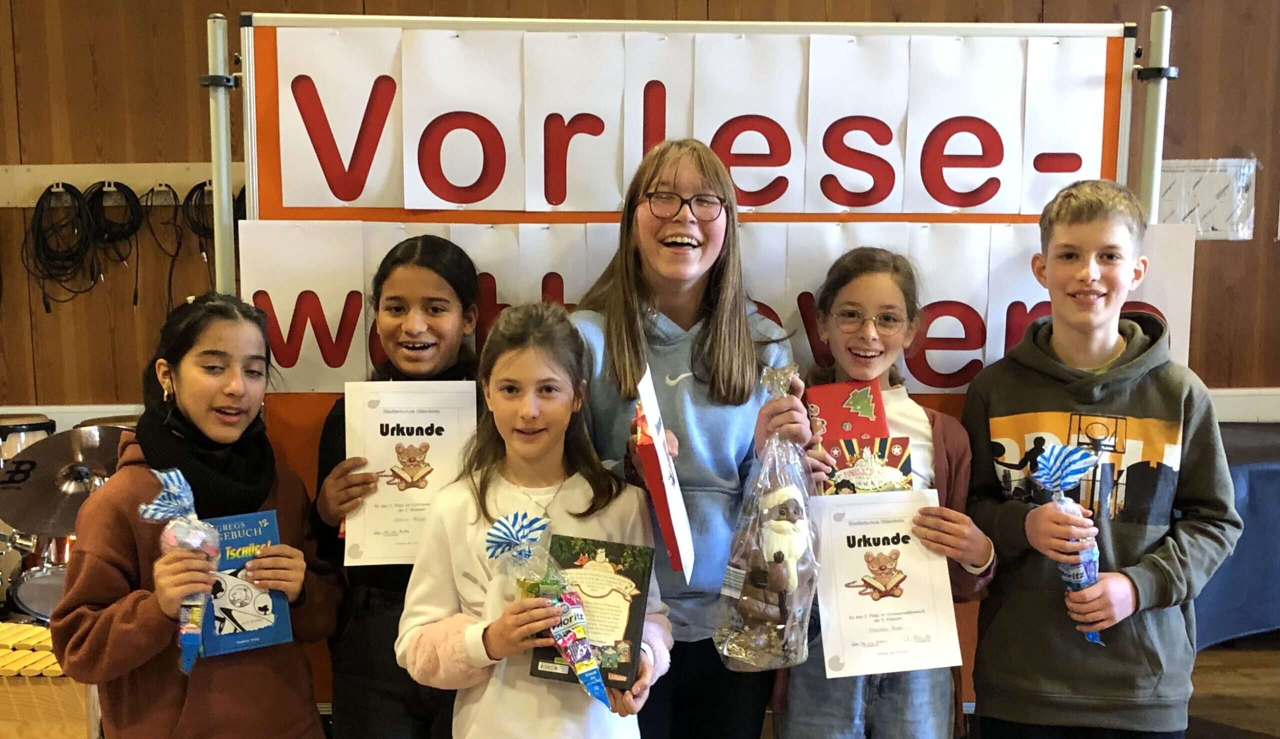 Vorlesewettbewerb der 6. Klassen