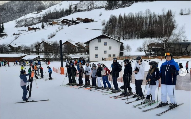 Skireise der Oberstufe