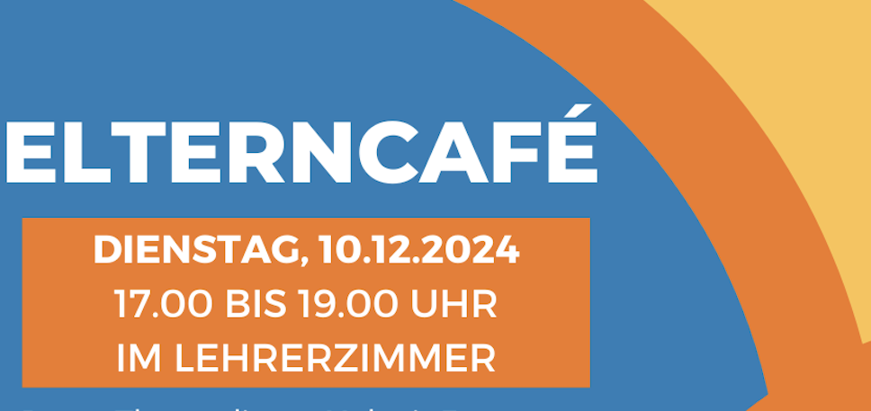 Elterncafé am 10. Dezember